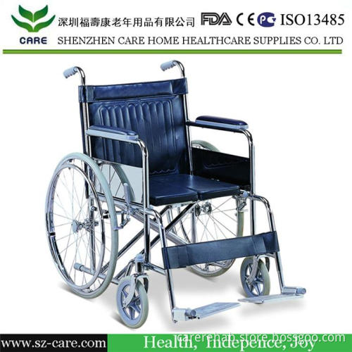 Standard Economy Wheelchair with Double Cross Bar